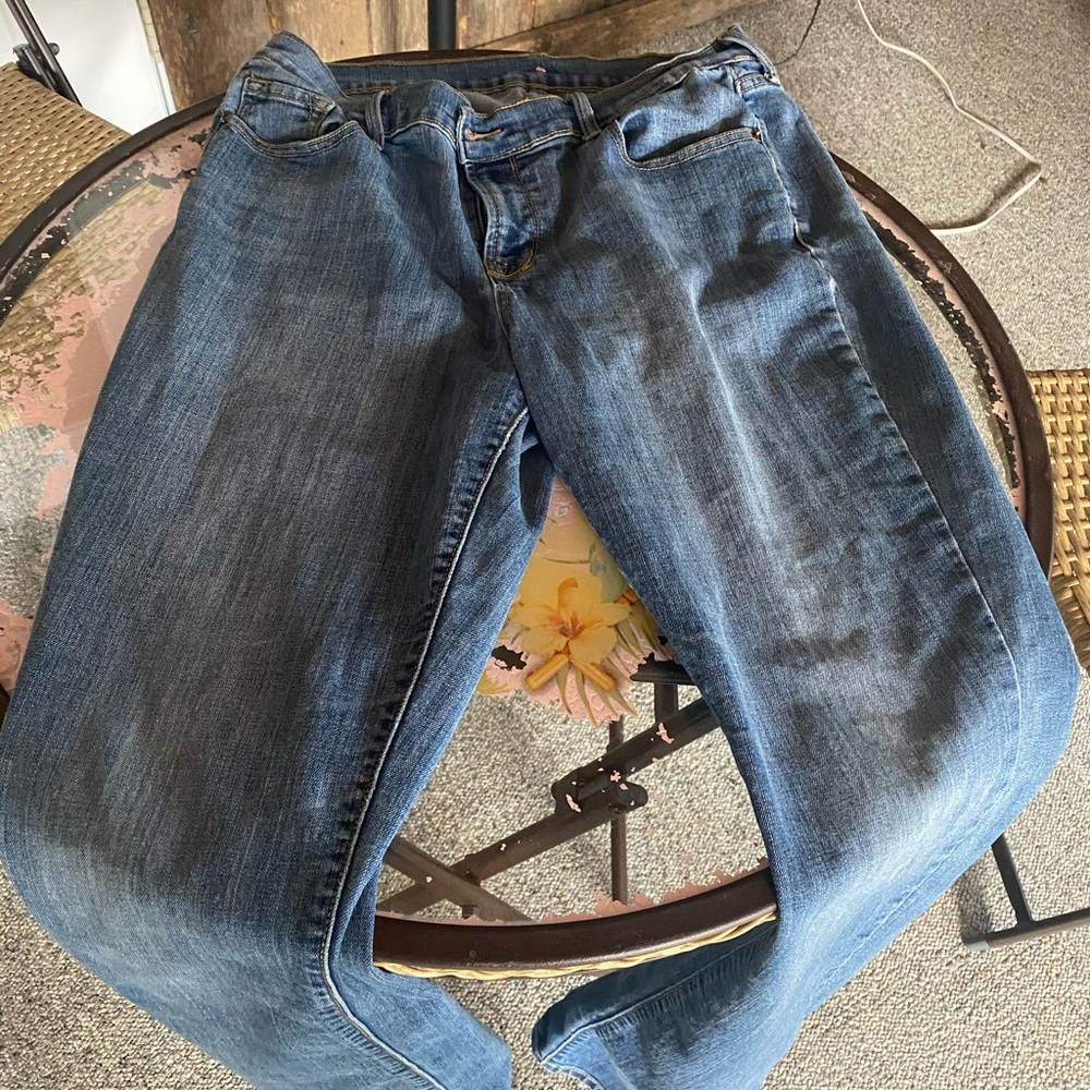 Old navy straight cut jeans